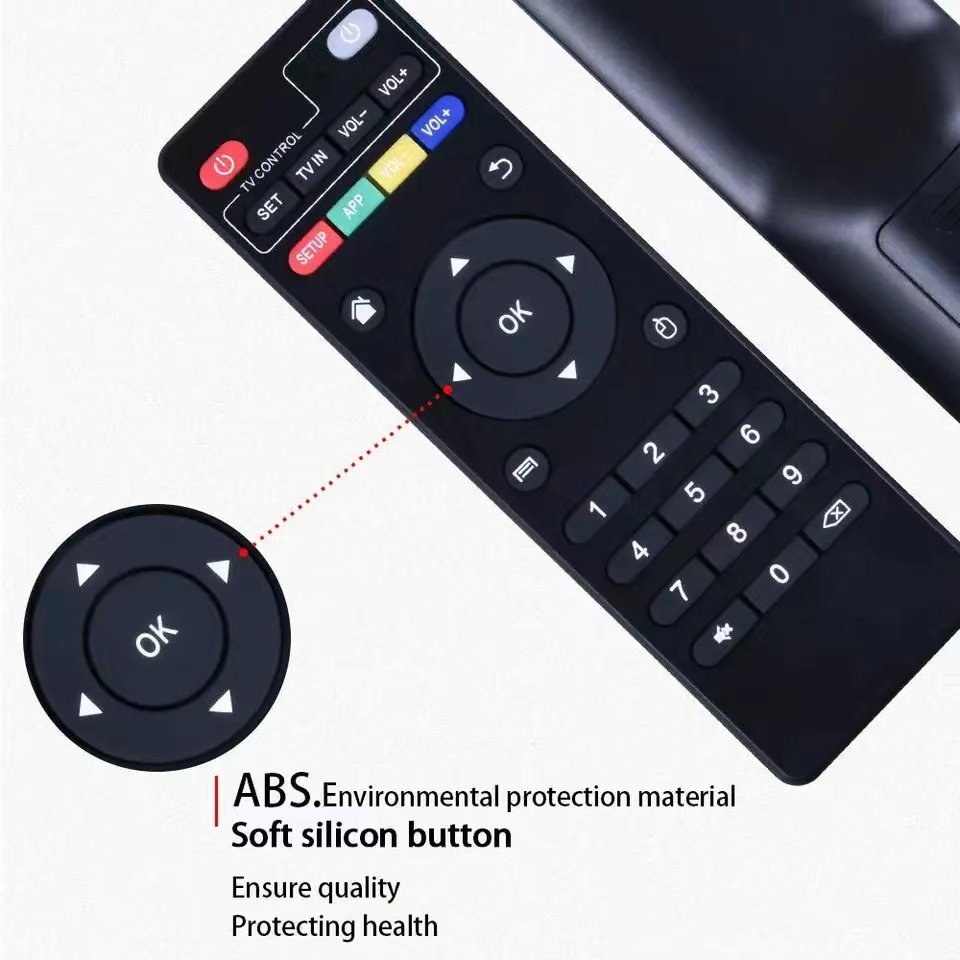 For X96mini MXQ Android TVBox Smart Wireless IR Universal Remote Control for X96QMAX G96 X96W Set Top Box with KD Function Diode