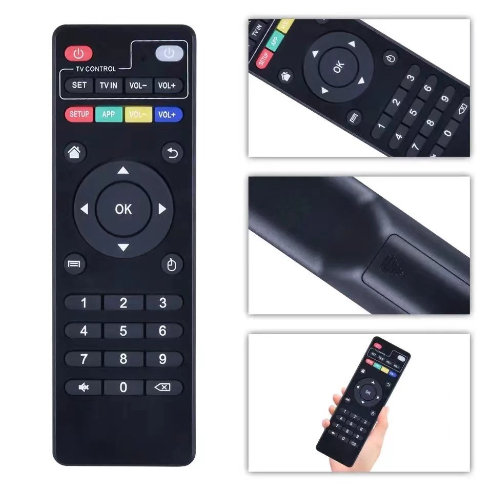 For X96mini MXQ Android TVBox Smart Wireless IR Universal Remote Control for X96QMAX G96 X96W Set Top Box with KD Function Diode