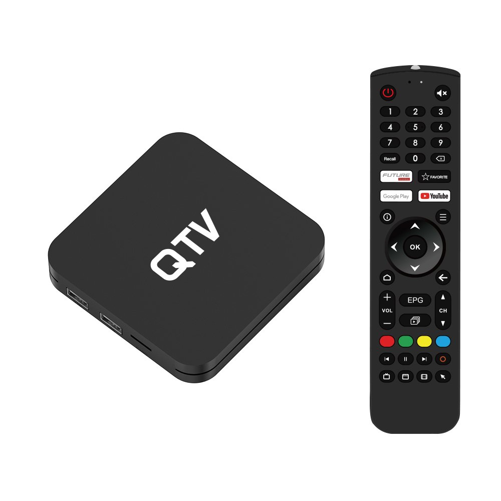 2024 New arrival QTV X6 Set top Box QTV TV BOX H618 2GB 16GB Future android 6k tv box Android 12.0 media player