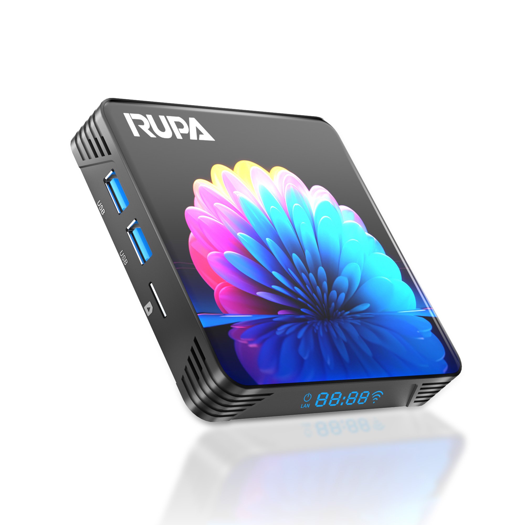 8K HD Android 13.0 TV Box X88 PUPA 13 with RK3528 Quad Core 2.4G & 5G Dual WiFi & BT 5.0 Smart Set Top Box Support Multi-Lingual