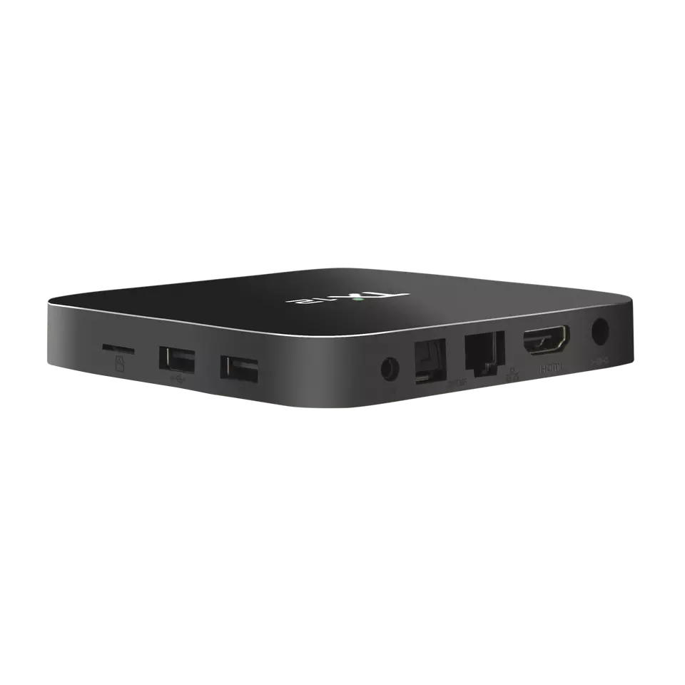 Quad Core 4K Android TV Box LED Display RTC Media Player Set Top Box