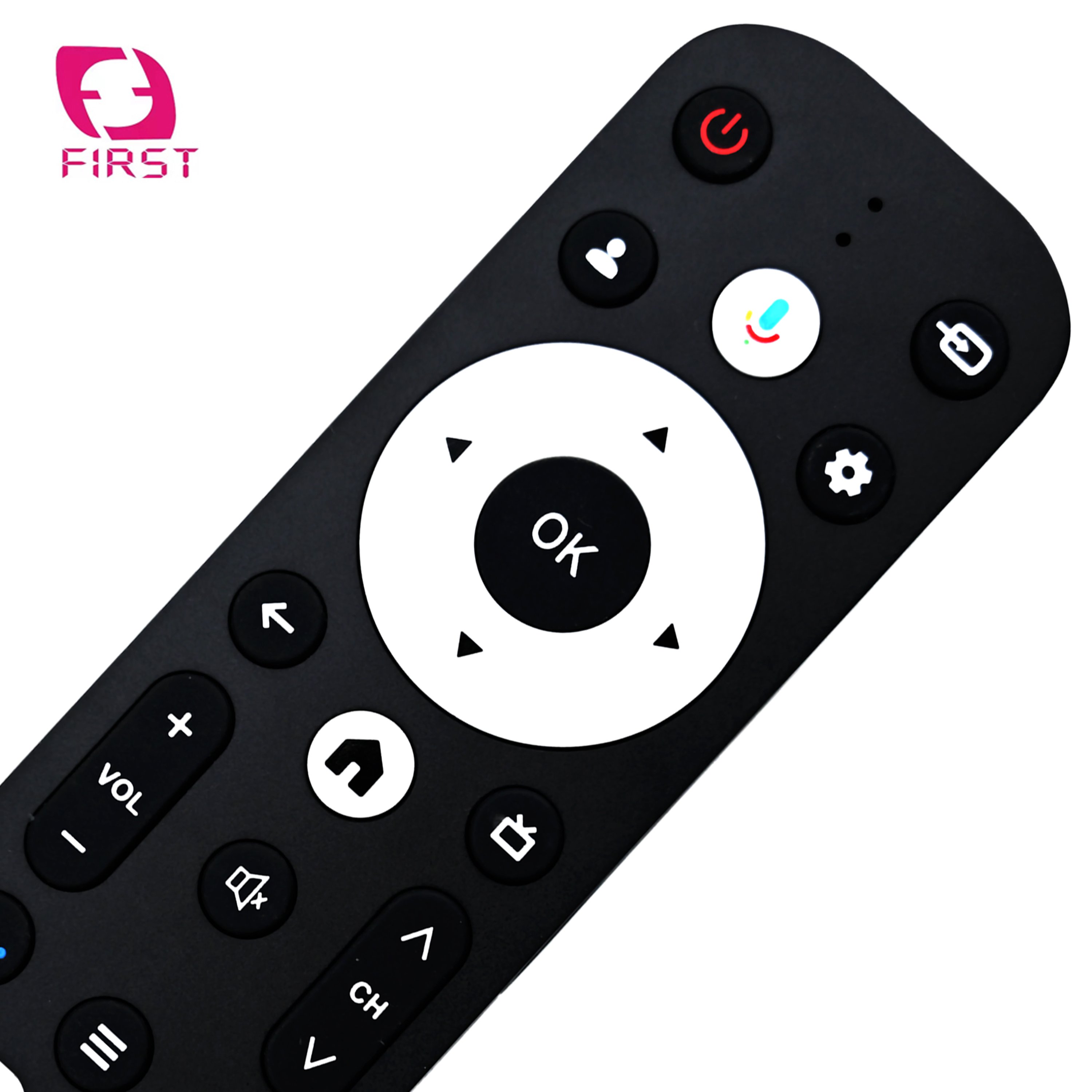 Factory 22-Keys Voice Remote Control for Android TV Box Smart Home Use Netflix GloboPlay Prime Video 4 Hot Keys Cheap Option