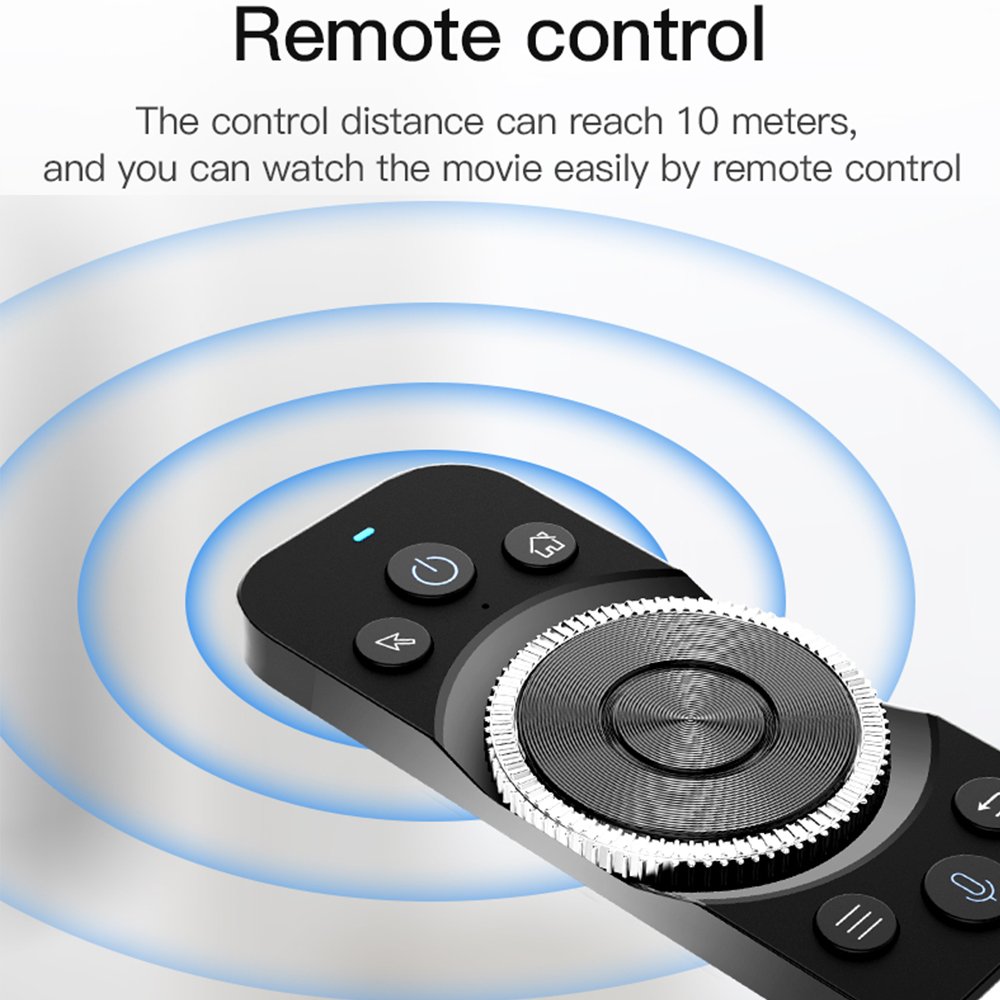 Topleo Wireless Air Mouse Mini Voice 2.4G Smart TV set top box universal remote control for projector Keyboard air mouse w1s