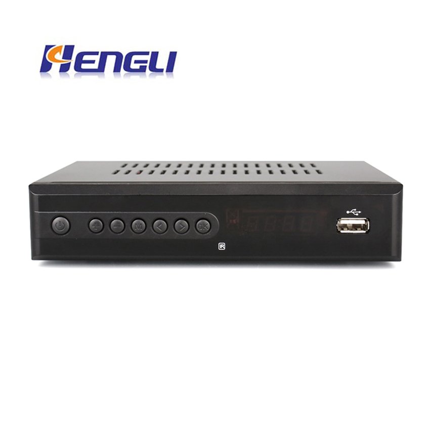 Mini Receiver decoder FTA stb DVB T2 TV Tuner Box H.265 DVB-T2 Set-Top Box digital receivers