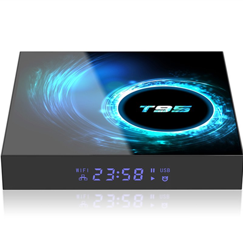 2024 latest T95 tv box android 10 tv box 4k 64g 32gb 64gb Quad core set-top box T95 H616 mini media Player