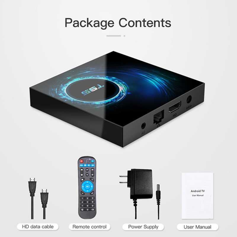 2024 latest T95 tv box android 10 tv box 4k 64g 32gb 64gb Quad core set-top box T95 H616 mini media Player