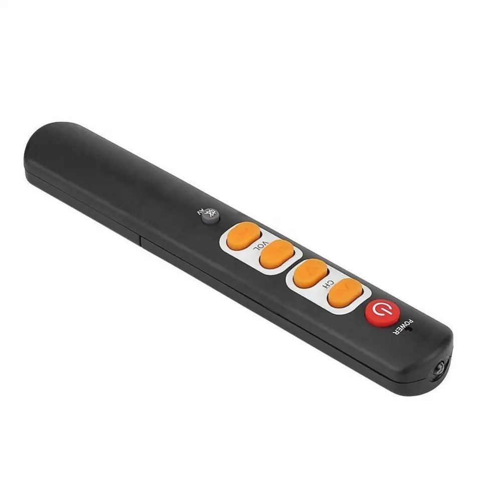 Learning Remote Control with Big Buttons 6 Keys Universal IR Remote Control for TV STB DVD DVB HiFi VCR