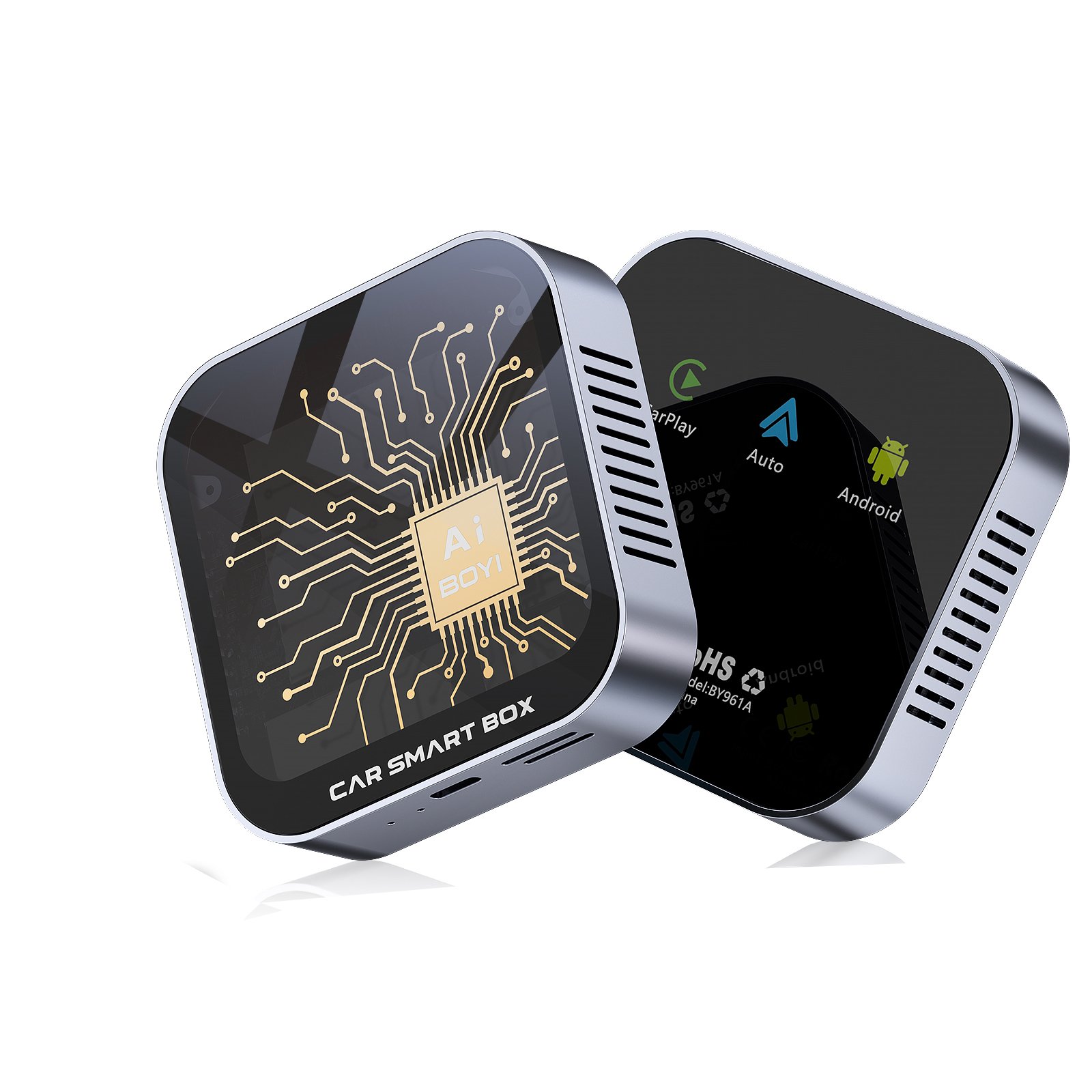 BOYI Ai box Car Play Smart Box Qualcomm 2+32G wireless carplay to Android Auto System AI BOX With Netflix and YouTube