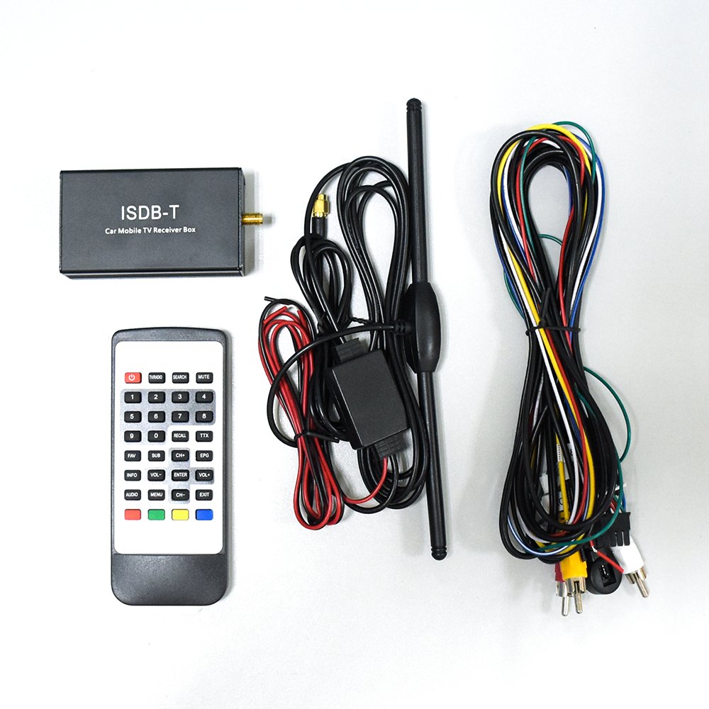 Car ISDB-T One Seg Digital CVBS Mobile Digital TV Receiver Mobile MPEG4 MPEG2 Digital set top box