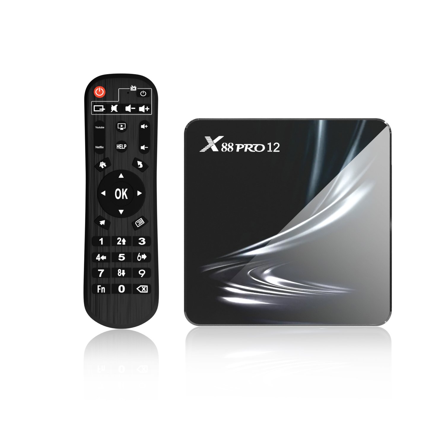 X88 PRO 12 Android 12 OS Smart TV Box Owns RK3318 Newly Design Chip Wifi6 High Speed Transmission 4K HD Media Player Set top box