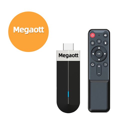 MEGAOTT 4K Android 11 TV Stick Amlogic S905Y4 Quad Core Reseller Free Demo Box Android USB Cable Wire Set Top Box
