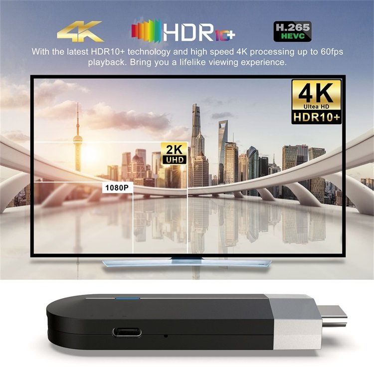 MEGAOTT 4K Android 11 TV Stick Amlogic S905Y4 Quad Core Reseller Free Demo Box Android USB Cable Wire Set Top Box