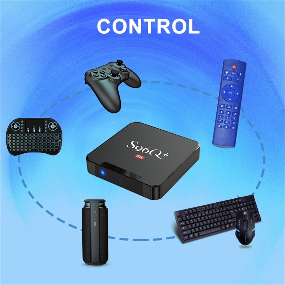 WF factory price S96Q+ allwinner h616 S96Q+ hd 6k tvbox android S96 Q+ smart tv set top box S96 Q +