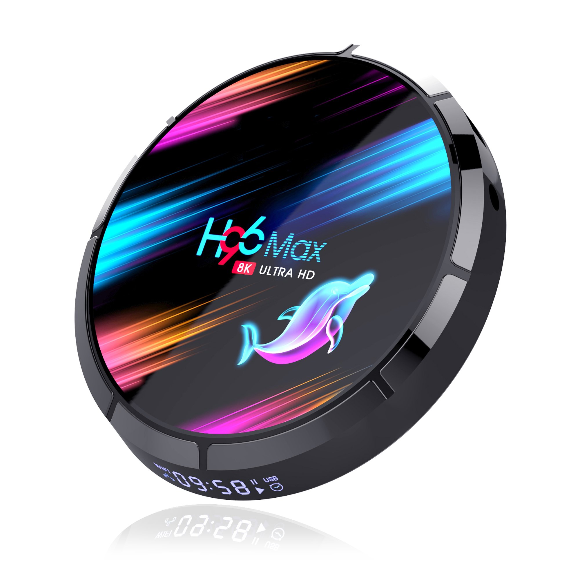 H96 MAX X3 Android TV Box Amlogic S905X3 Android 9.0 4G RAM 32G 64G 128G ROM 4K 8K Set Top Box Tv box