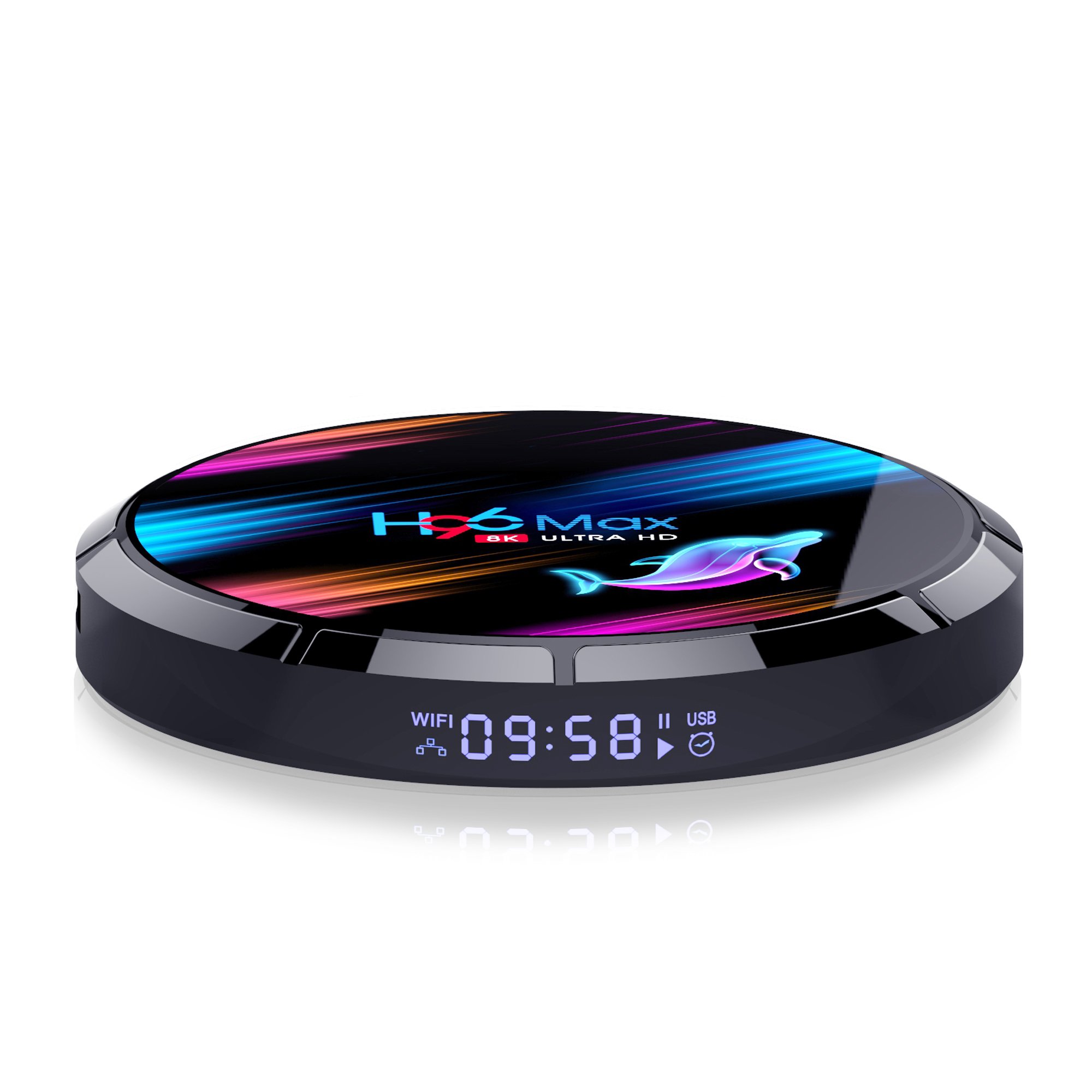 H96 MAX X3 Android TV Box Amlogic S905X3 Android 9.0 4G RAM 32G 64G 128G ROM 4K 8K Set Top Box Tv box