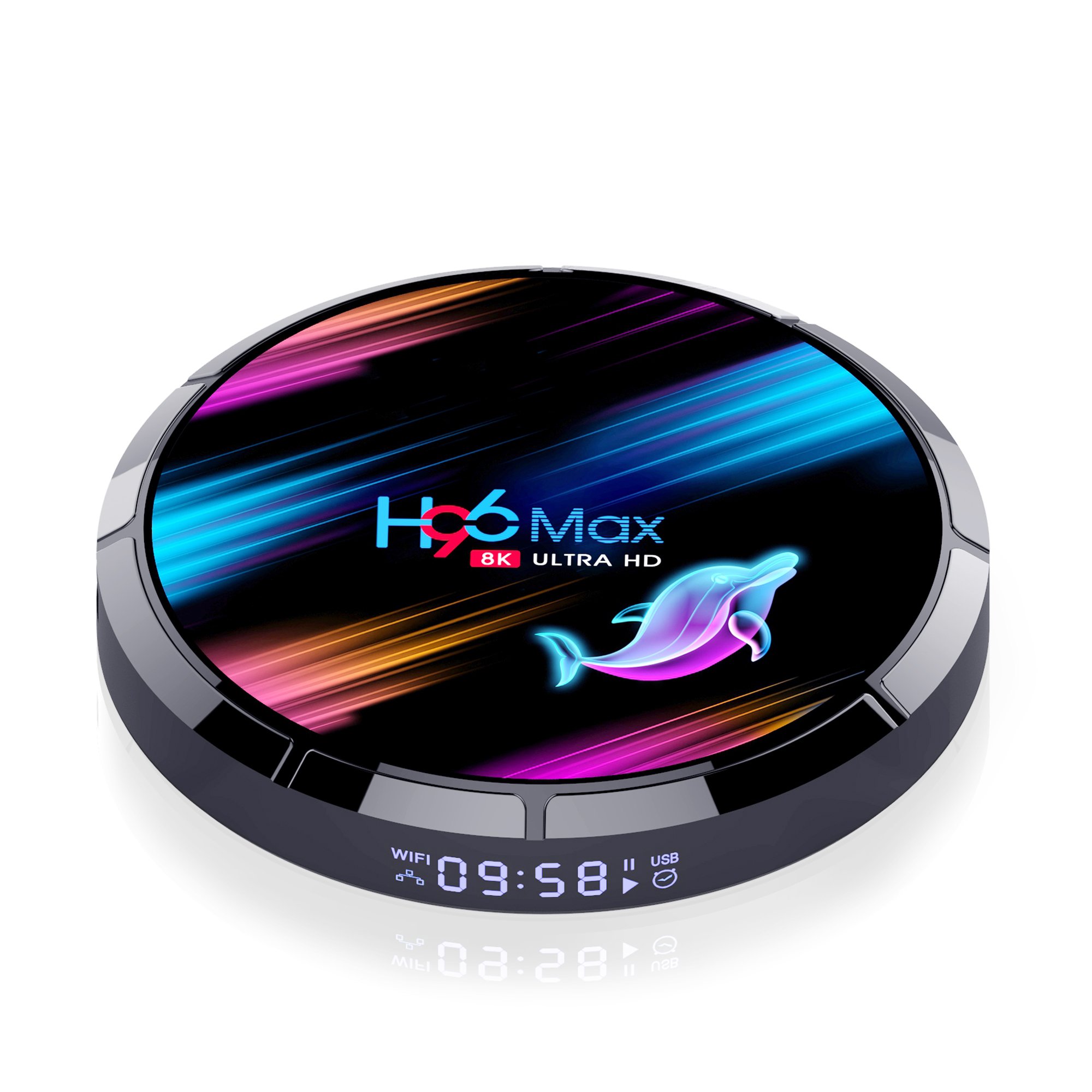 H96 MAX X3 Android TV Box Amlogic S905X3 Android 9.0 4G RAM 32G 64G 128G ROM 4K 8K Set Top Box Tv box