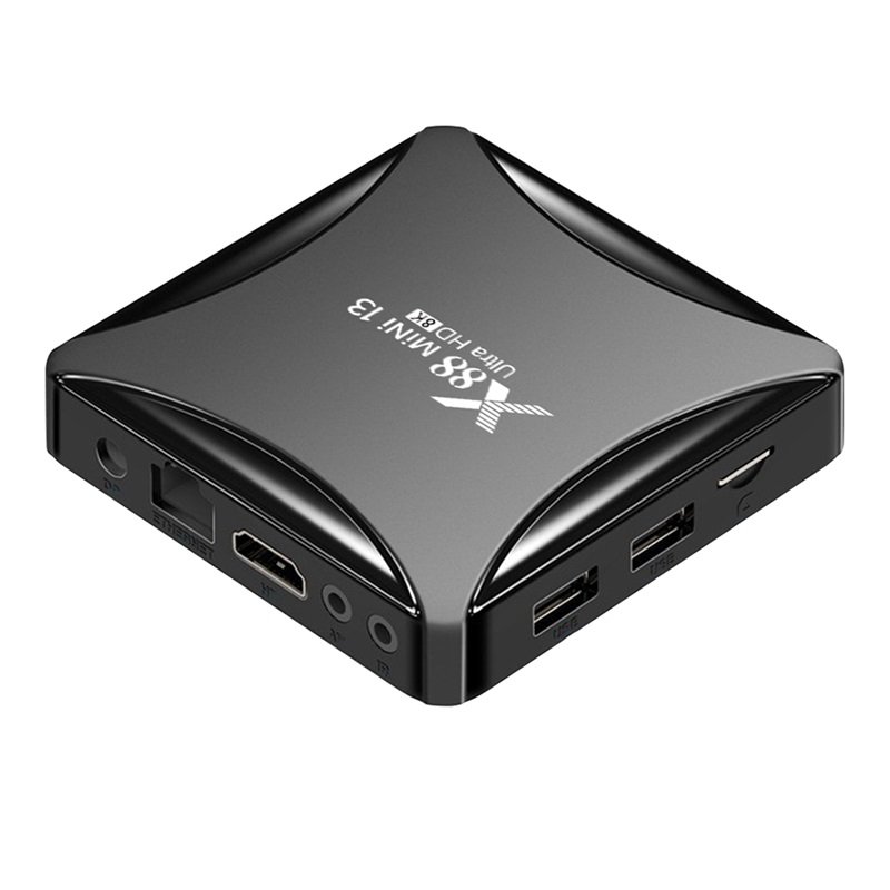 2024 New TV Box X88MINI 13 Android 13.0 Support Multilateral Language RK3528 Quad-Core 64bit Cortex-A53 Mali 450 MP2