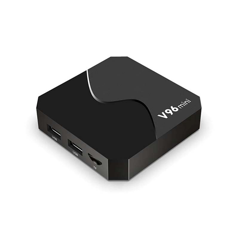 Wholesale price 1 year warranty new V96 mini IPTV box TV box H313 2G8G 2.4+5G WIFI Android TV box V96 mini