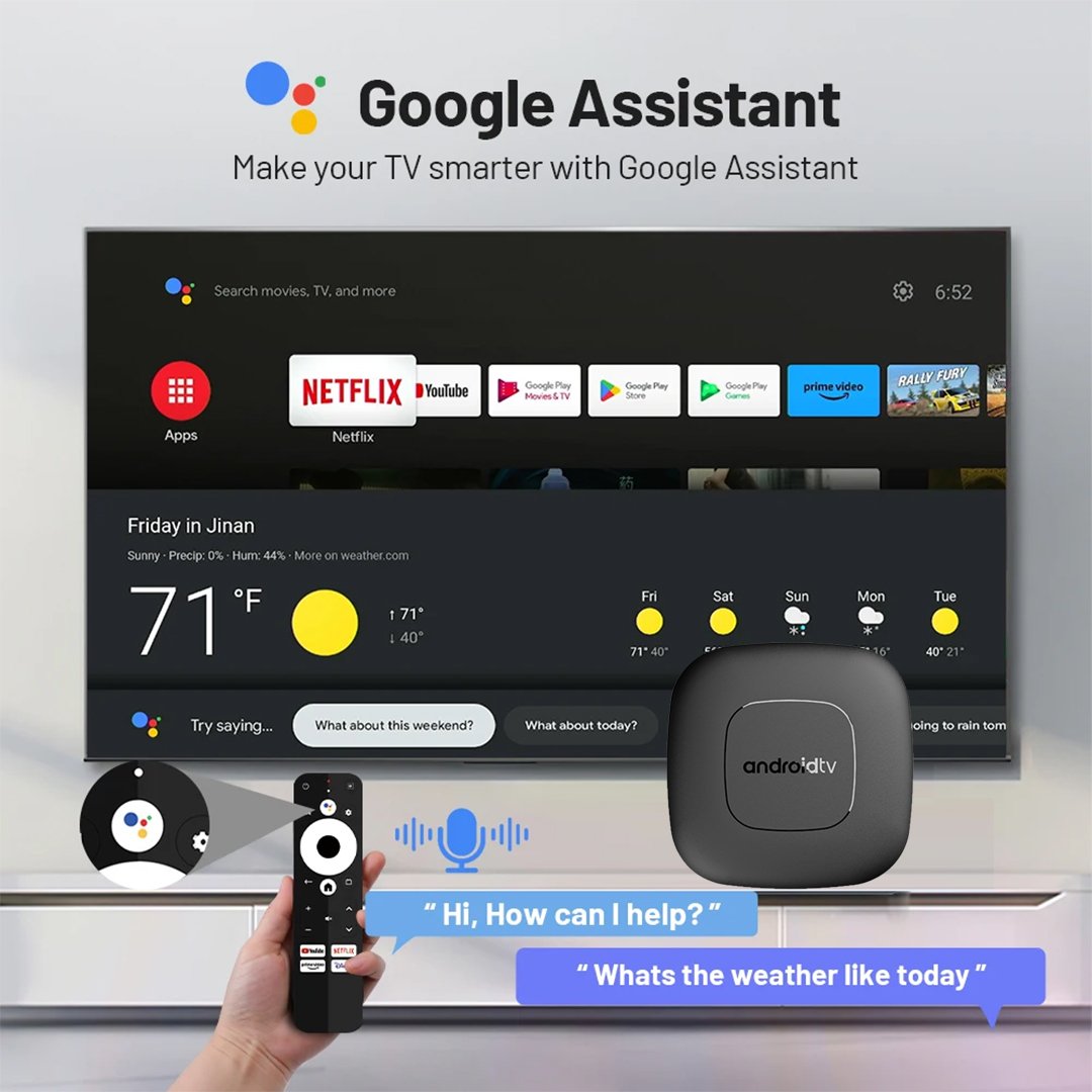 New support 8K Ultra HD Streaming Media Player Smart TV Box Android 13 Quad Core 5G WIFI 4K Set-Top Box Android Tv Box
