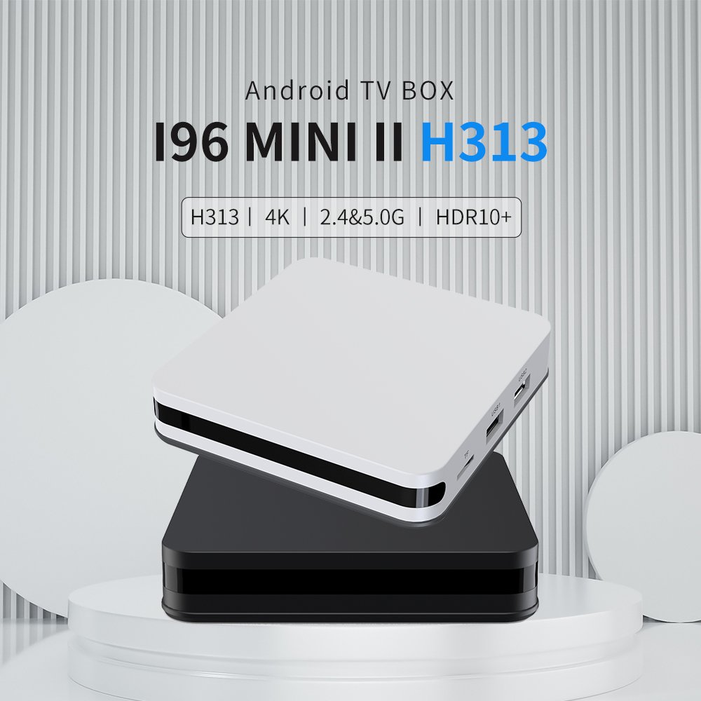Topleo android set top box i96 mini II allwinner H313 4k tv box smart