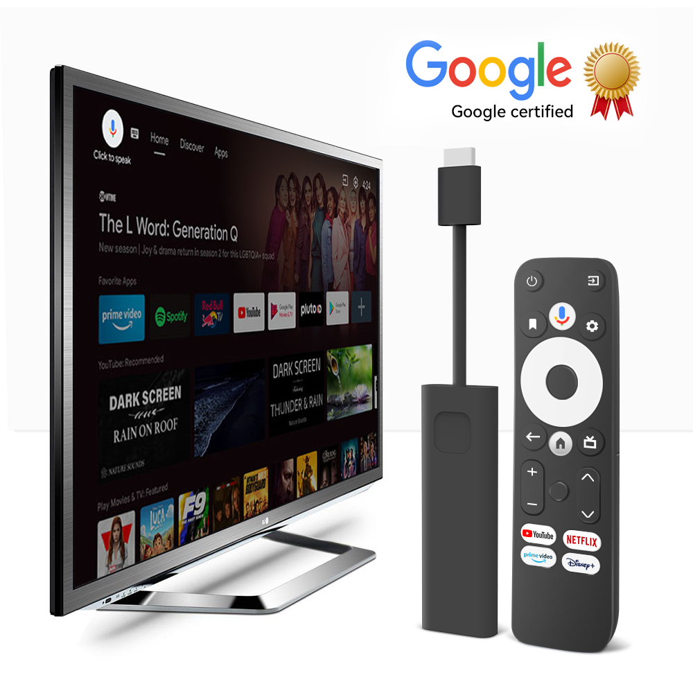 Google certified Wholesale Android ATV Set Top Box Amlogic S905Y2 2GB 16GB Quad Core Smart TV Box android tv Sticks
