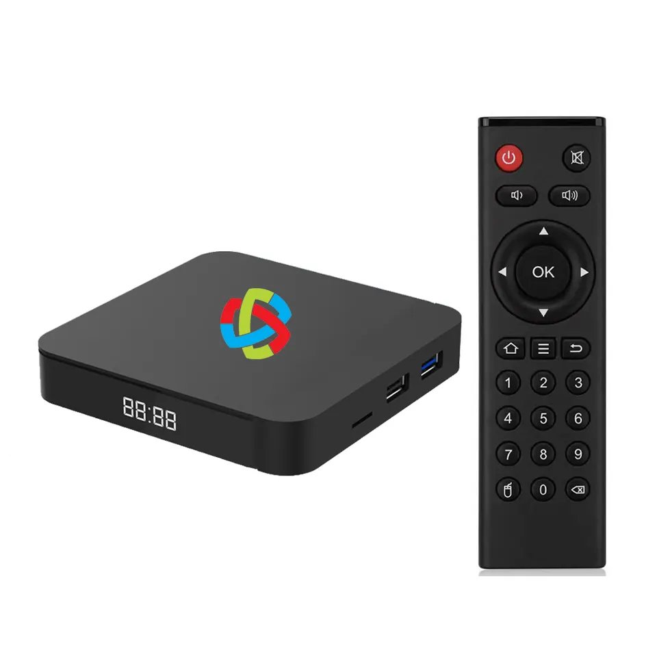 Factory Lowest Price HLQ-H618 Android 12 Set Top Box Multi-Language 2Gb 16Gb 4Gb 32Gb Dual Band Wifi Smart Tv Box fo Business