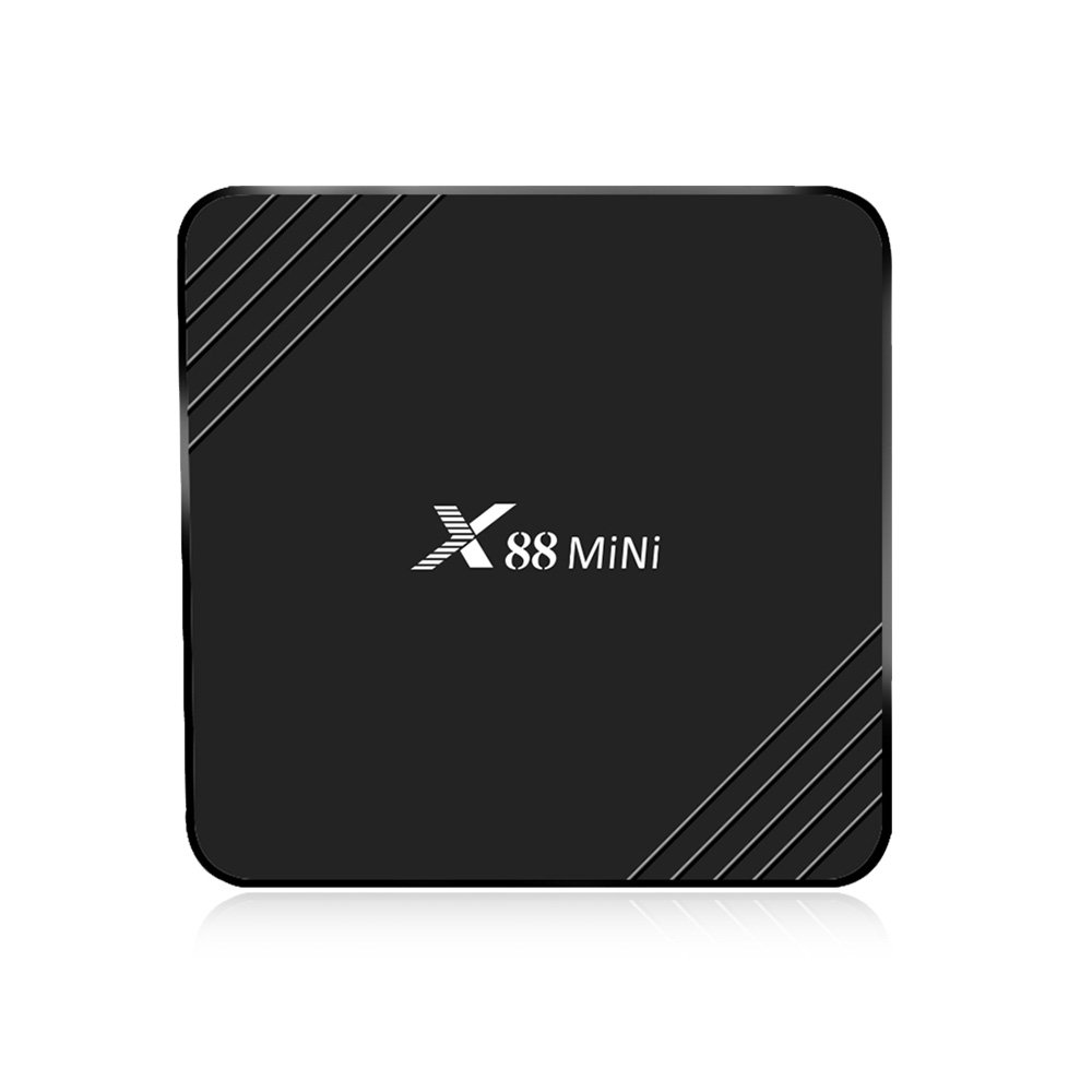 Android 9.0 X88 Mini Thousands of Android Applications Support Multilateral Language 4K VP9 Video Decoder