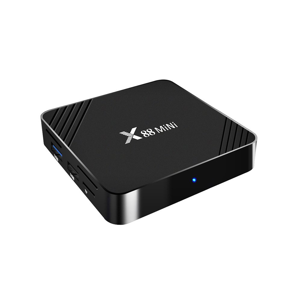 Android 9.0 X88 Mini Thousands of Android Applications Support Multilateral Language 4K VP9 Video Decoder
