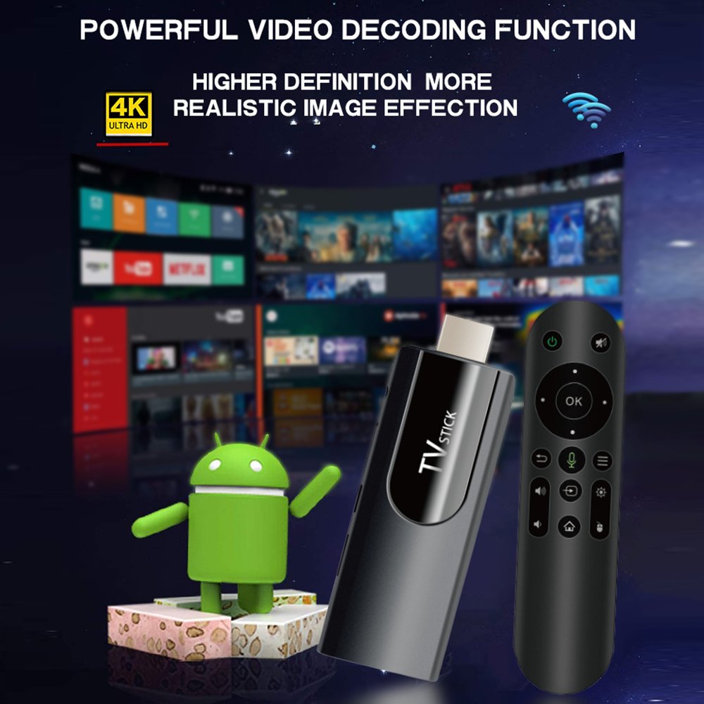 Topleo smart 4k tv stick eu box 5g mx10 mini set top box tv stick android tv