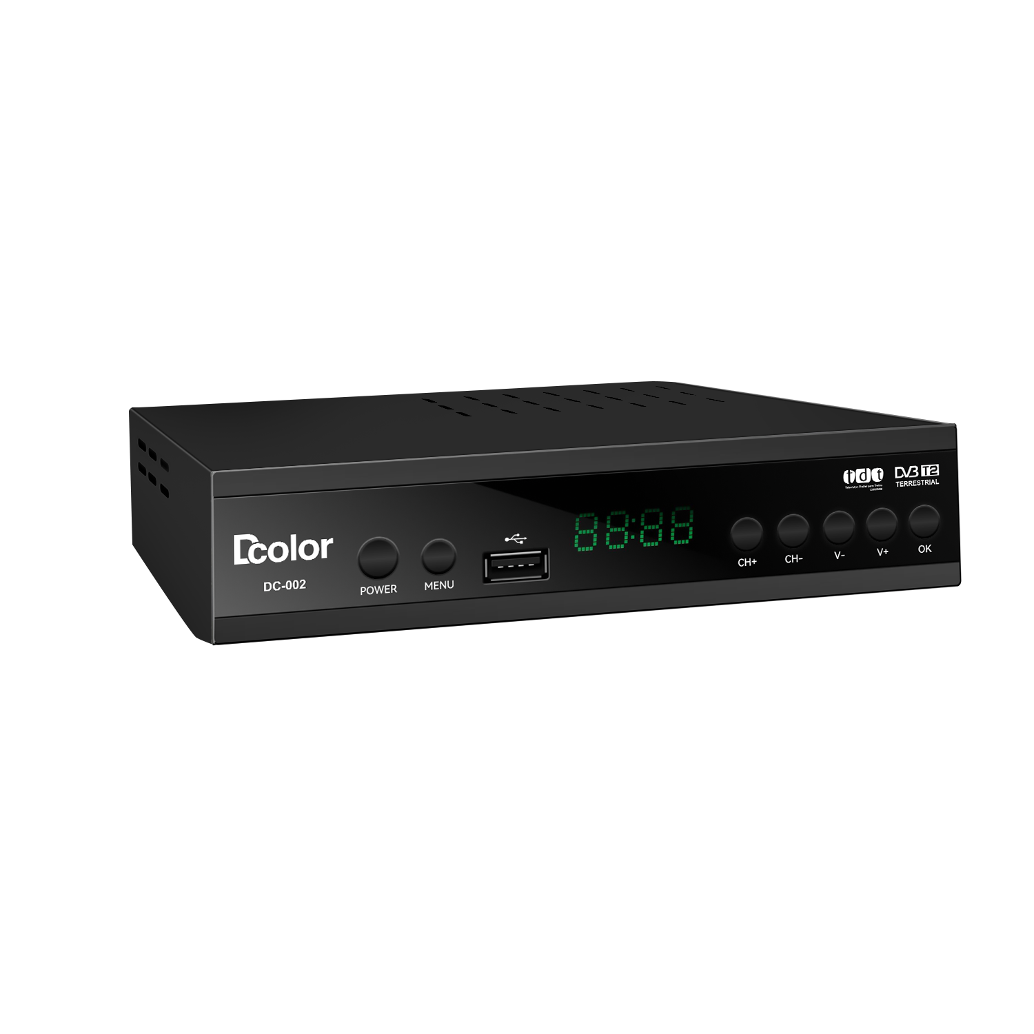 DVBT2 TDT Decoder 1080p Decodificador TV Digital Tuner Free to Air HD tdt Set Top Box dvbt2