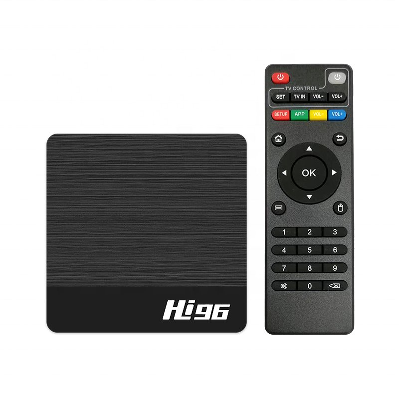 2024 New Android TV BOX Hi96 X1 Hisilicon Hi3798M 2.4G/5G WIFI with Voice Remote Network Set-Top Box