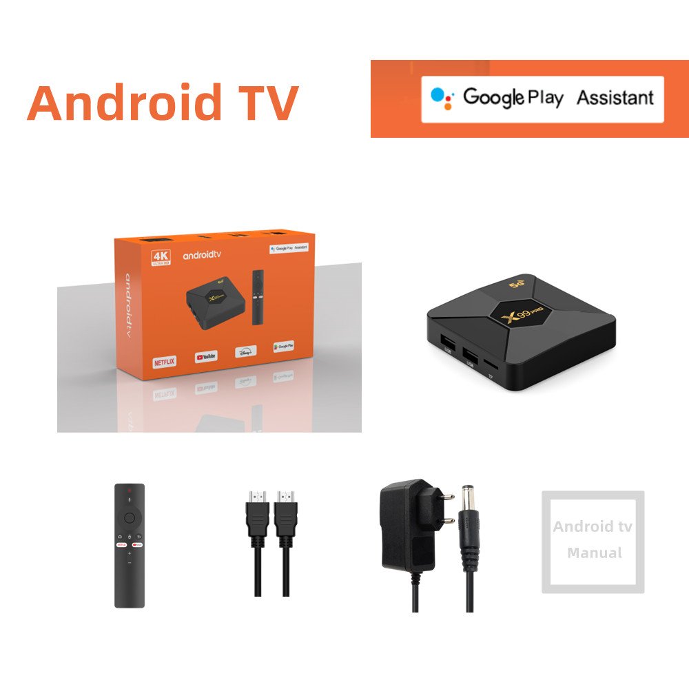 high quality X99 PRO Smart Box Professional Customization 2.4/5GHZ WIFI 2/16GB TV BOX sets