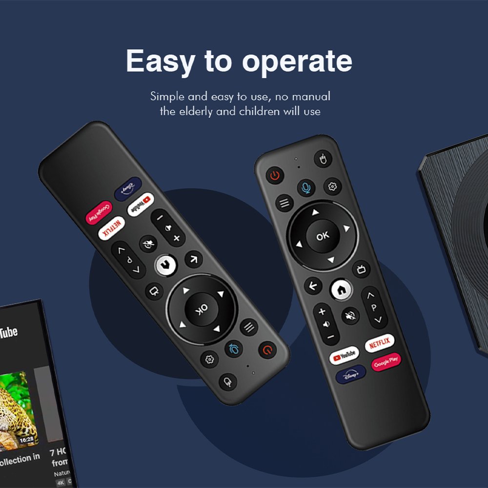 BOXPUT Remoter ATV3 Lite Wireless BT Voice remote control Only Support iATV Q3 H313 android 10 TV Stick Original Remote Control