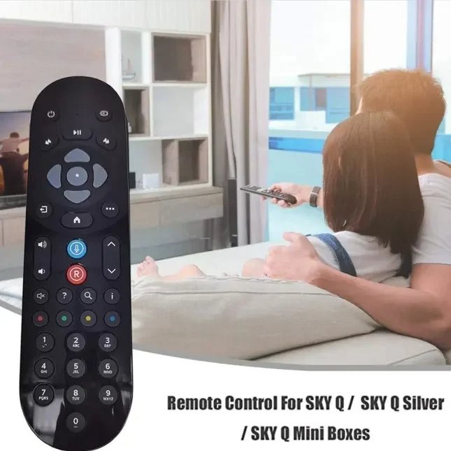 Wholesale TV Remote Control Replacement Bluetooth Remote Control for sky Q mini set top box UK market voice remote control