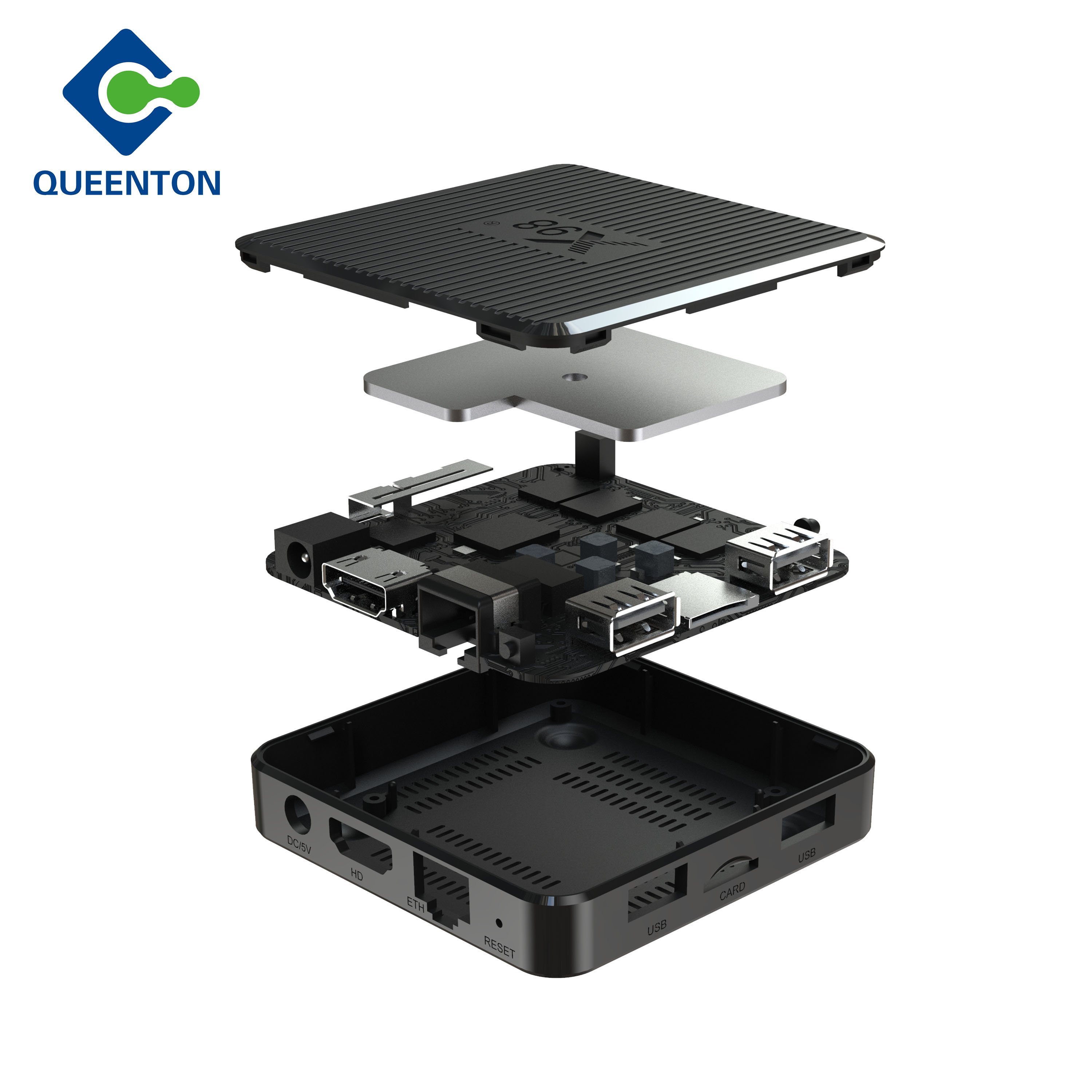 Newest X98q Amlogic S905w2 4k Tv Box Quad Core Dual Wifi Set Top Box Media Player Smart Tv Box Android 11 X98q