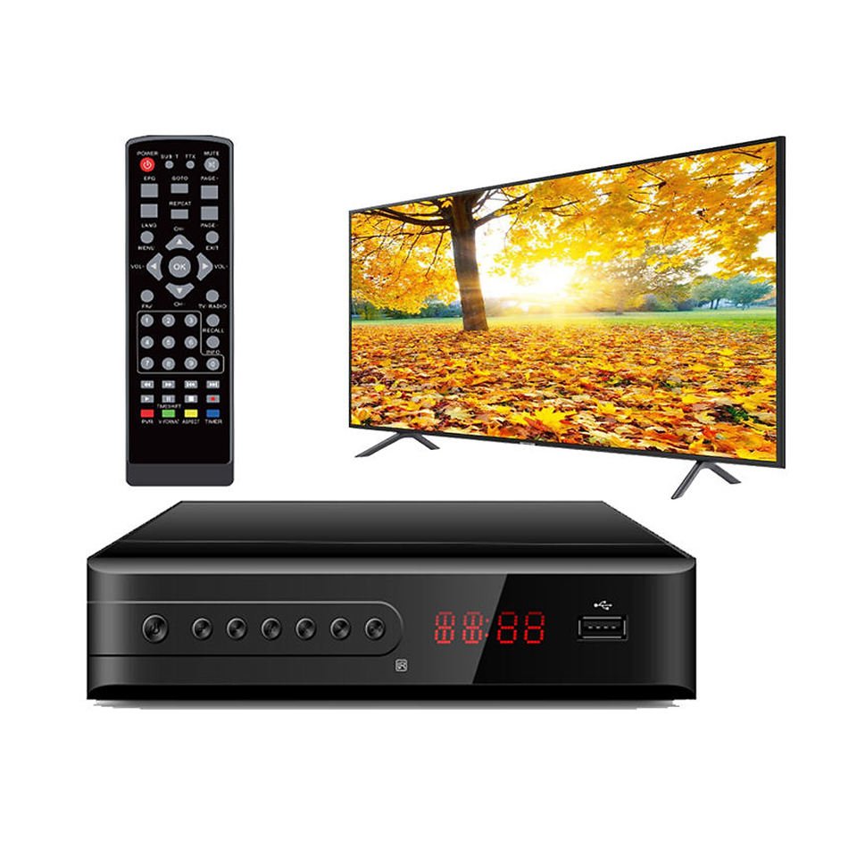 Poland Greece Germany digital tv receiver free to air dvbt2 set top box dvb-t2 tv decoder tuner tnt stb