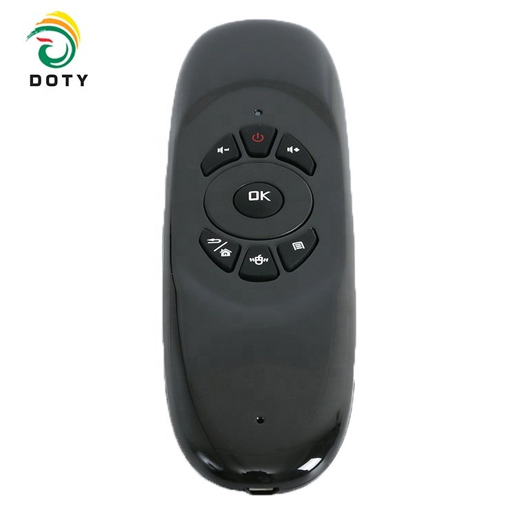 C120 2.4g universal android box remote air mouse remote controller with keyboard for smart TV