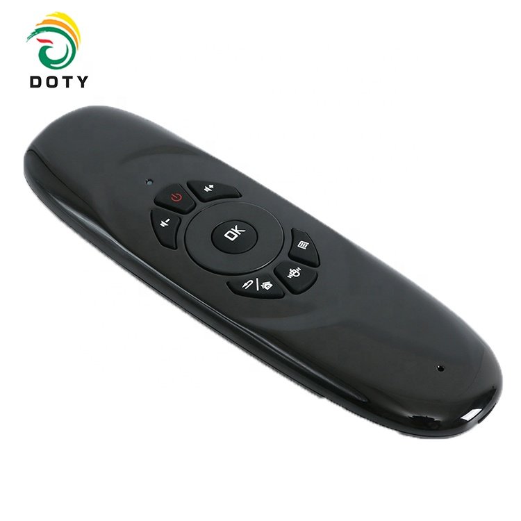 C120 2.4g universal android box remote air mouse remote controller with keyboard for smart TV