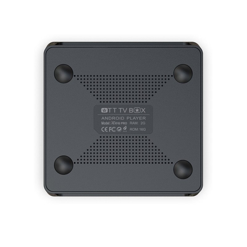 High Quality 2.4G Wifi Android 10.0 Allwinner H313 Quad Core Set-top Box Smart 4K TV Box X96Q Pro 1GB 8GB