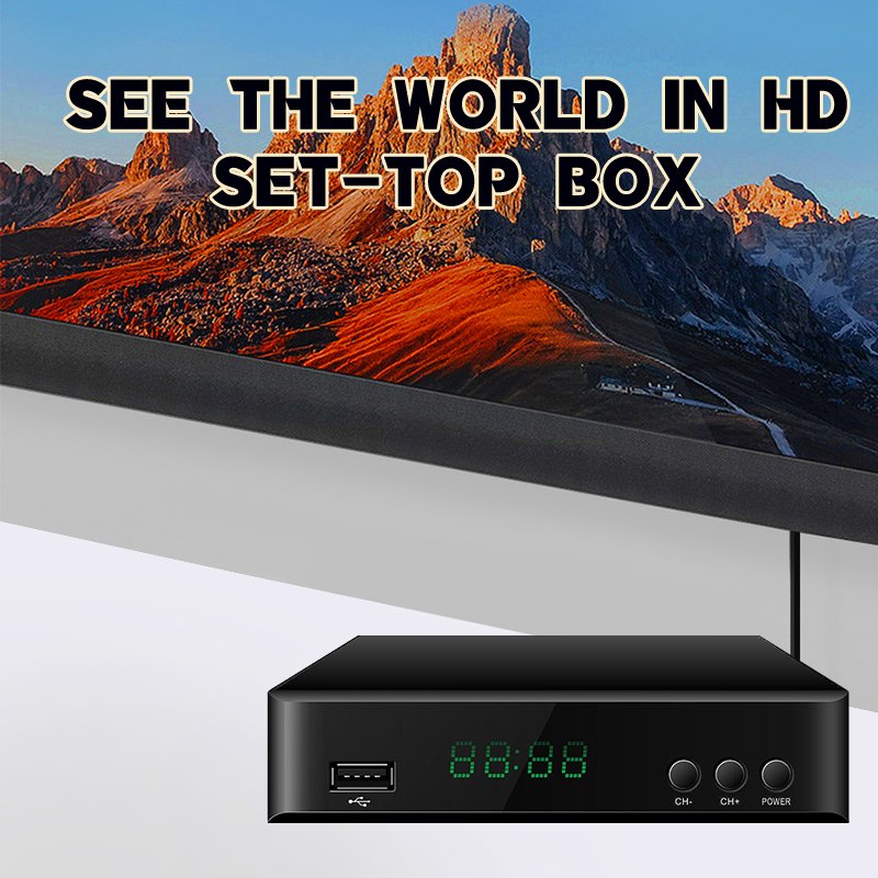 TDX Best Selling satfinder combo dvb s2 dvb t2 dvbc h265 set-top box