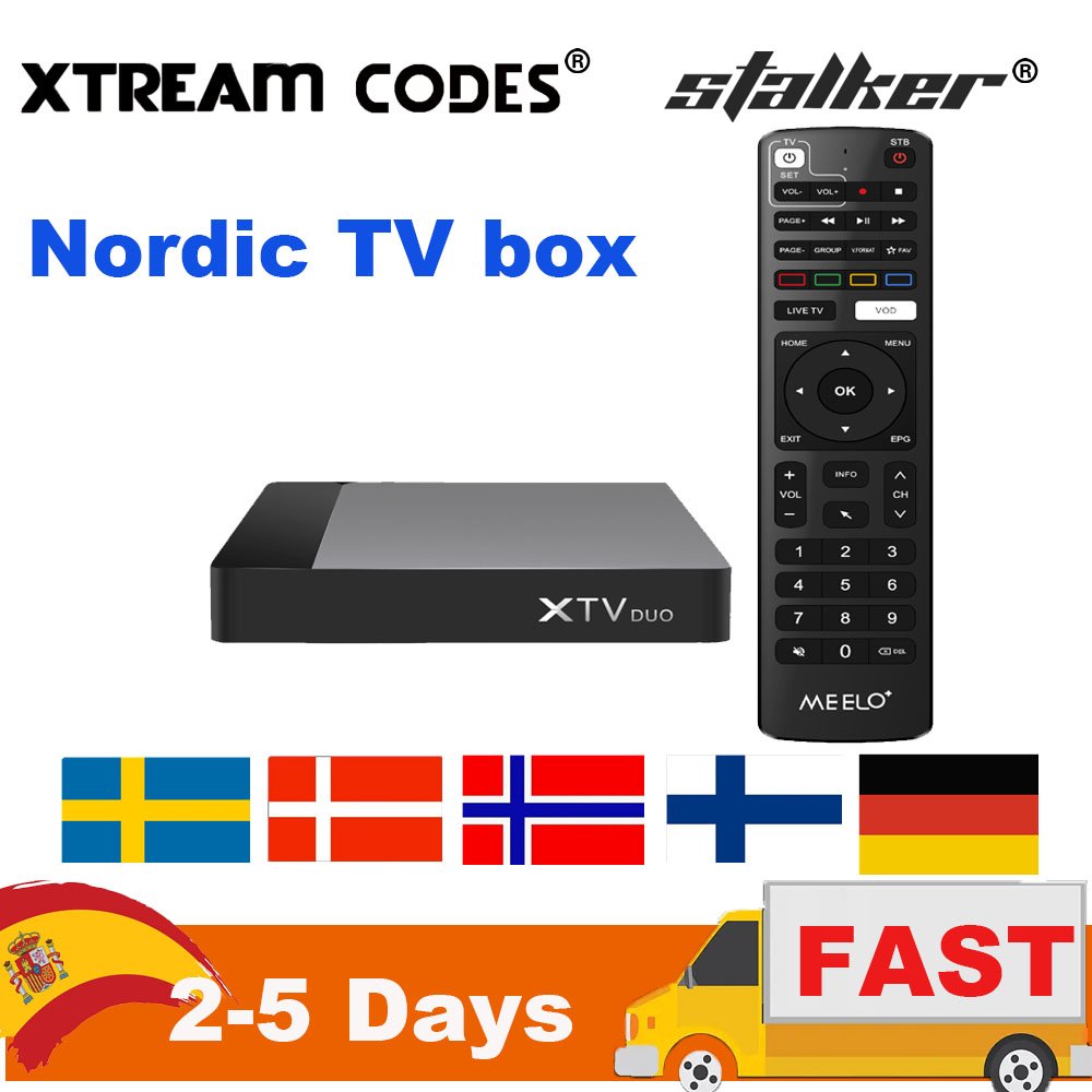 Android 11 4K stalker Player for Europe dual wifi 5G S905W2 Android TV box Meelo+ XTV DUO iptv box set top box 2G16G