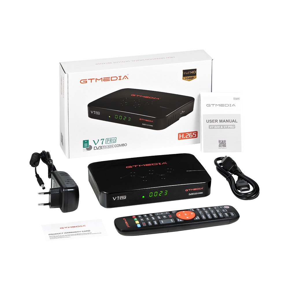 Mars 12M free test for GTmedia V7 Pro H.265 DVB S/S2/S2X T2 Combo Box satellite tv receiver set top box v7 pro