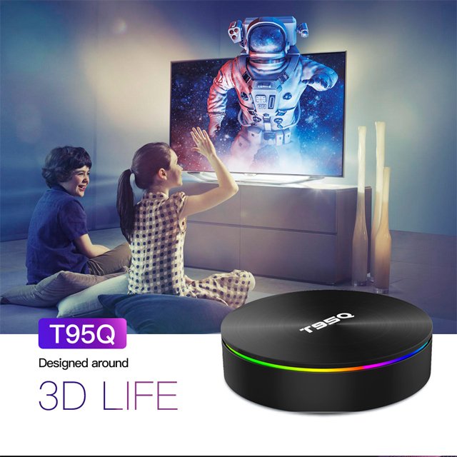 Network TV T95Q S905X3 TV BOX Android set-top box TV box dual band WiFi+BT4.0 network player