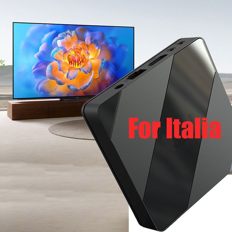 Buy Android TV Box For Italy Italia Ita Itaian with Europe North America Asia Arabic German Best Italian Set Top Box