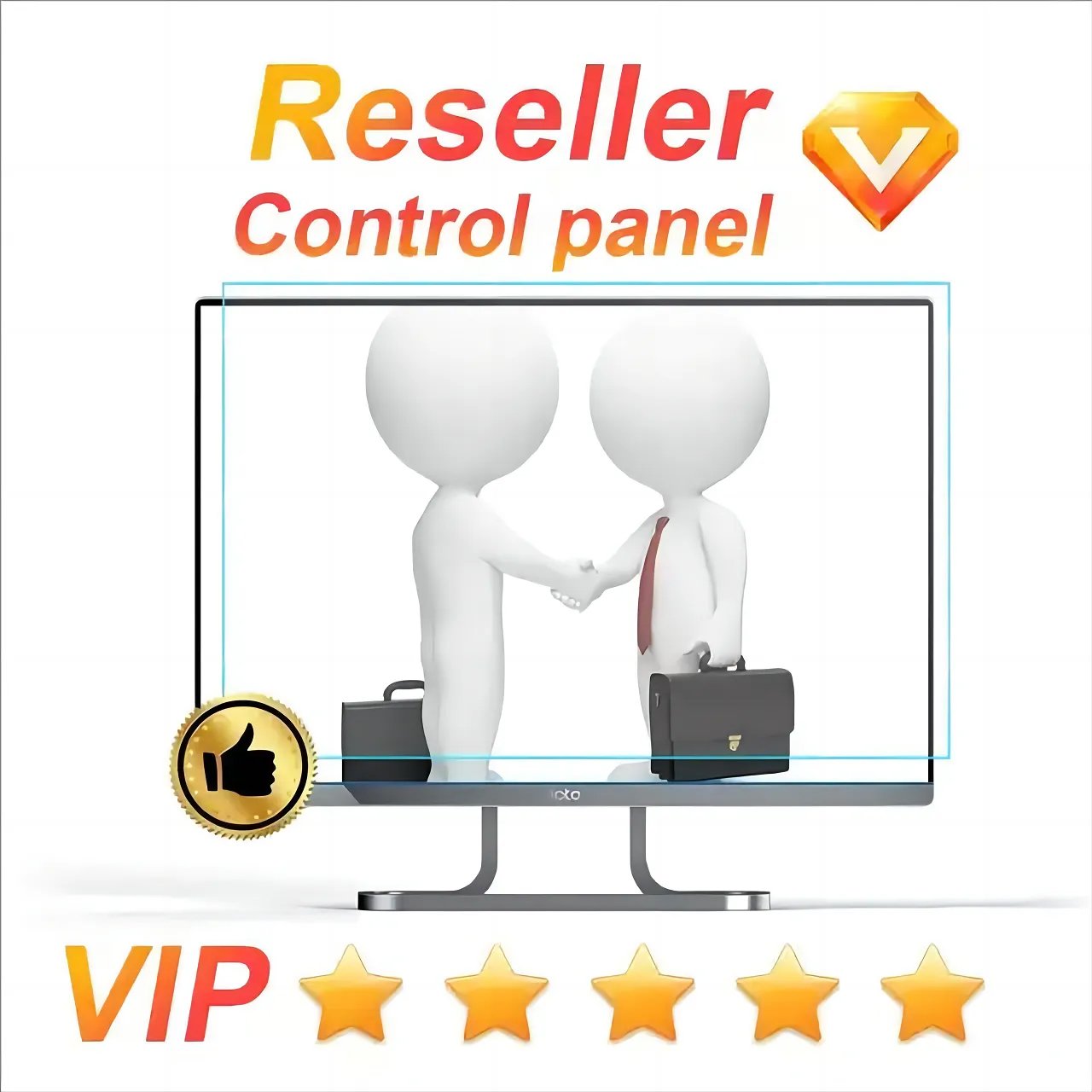 The cost balanch tv box payment for VIP resellers customers Set Top Box