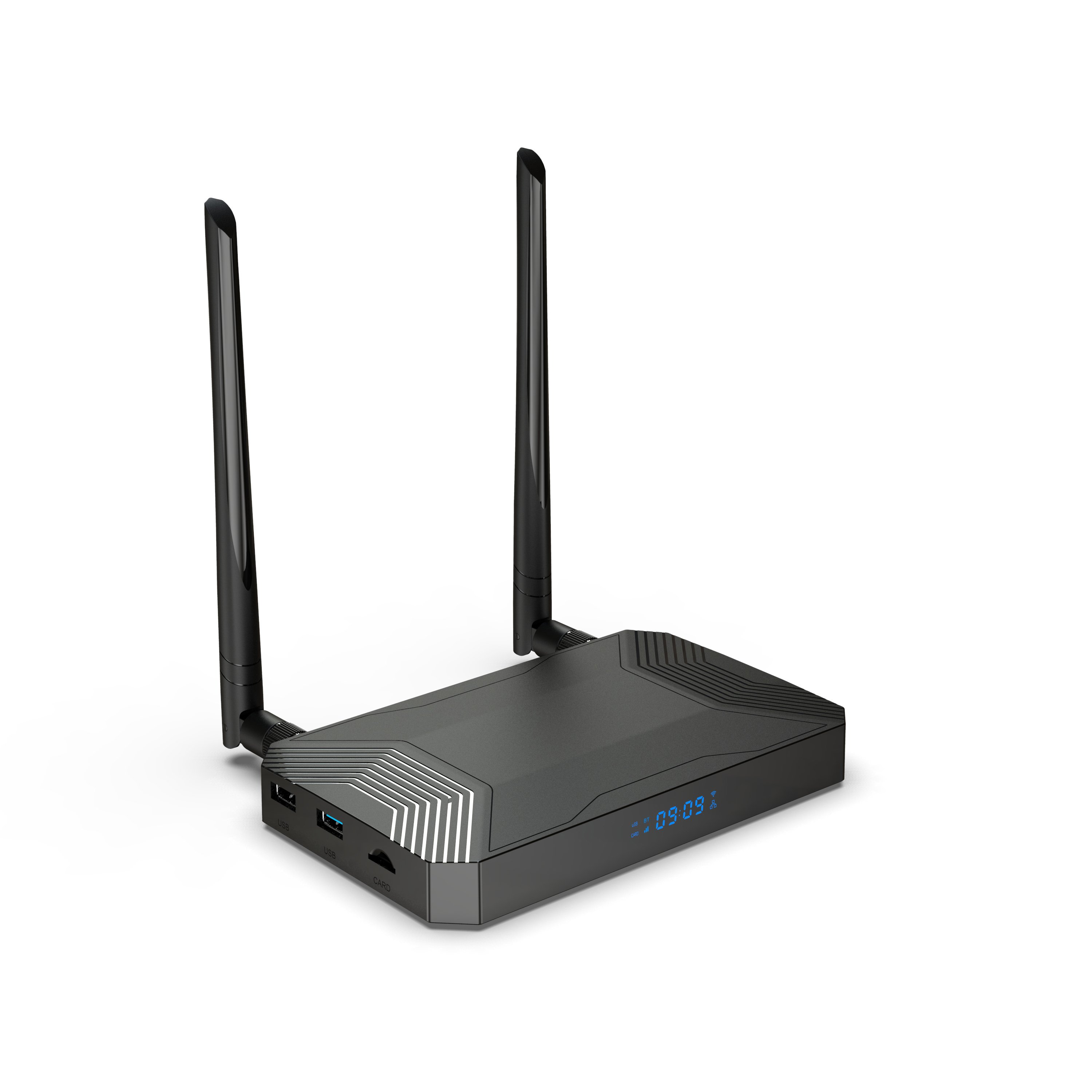 A007 Amlogic s905x3 RAM 4GB android linux 8k set top box sim card slot 4G LTE TV Box