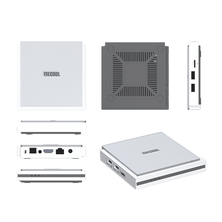 Mecool KM2 Plus Deluxe Smart TVBOX 4GB 32GB S905X4 Android 11 ATV Google Certified Netfli-x 4K WiFi 6 Set-Top Box Gaming TV Box