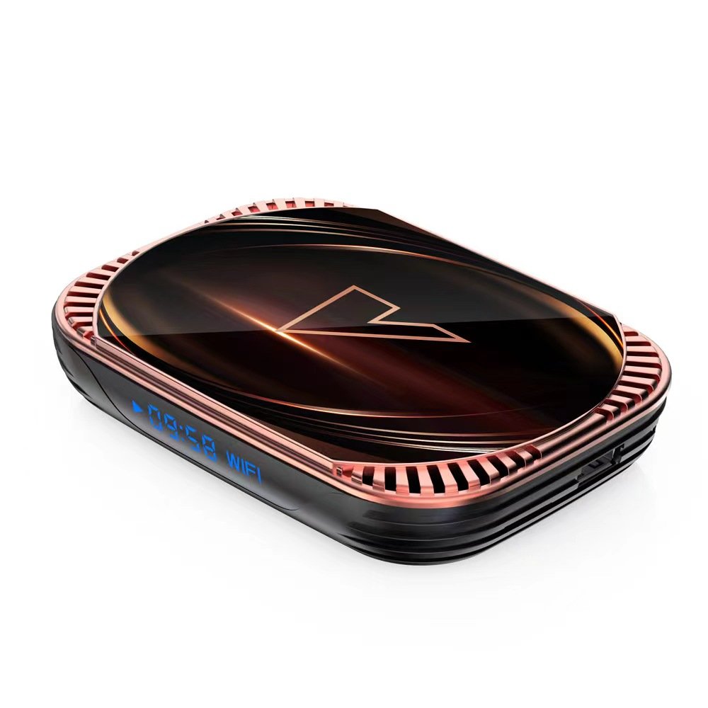 Smart set top box VONTAR X3 Tvbox S905X3 4+128GB 1000M 4K TV set-top box Android 11 Network player VONTAR X3 Tvbox
