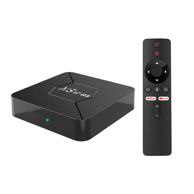 Q5 Cross border ATV Voice TV Box 4K HD Android Set Top Box Dual WIFI Bluetooth 2+8 Network Player