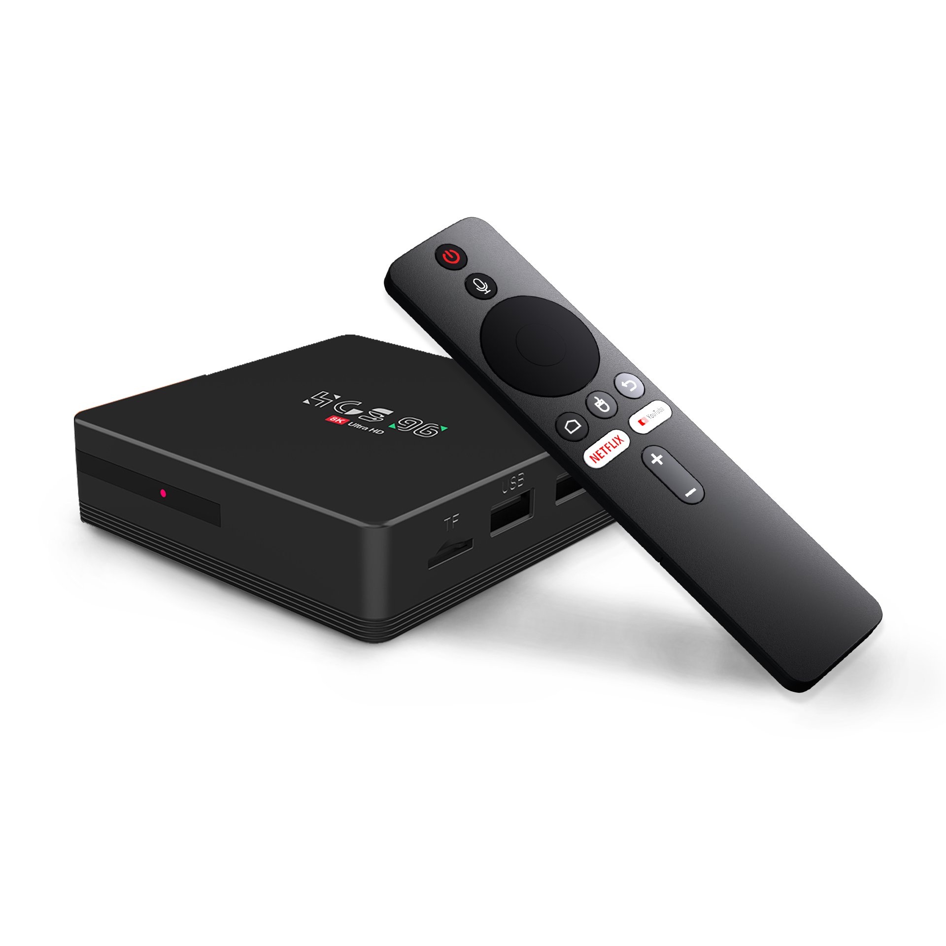 HCS96 OEM Allwinner H313 Smart TV Box with Android 12.0 64GB ROM 8K 1080P High Quality Media Player Set-Top Box for child gift